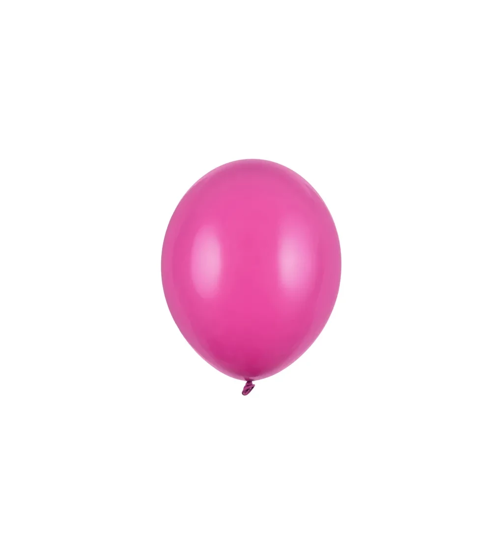 Tmavě růžové balóny