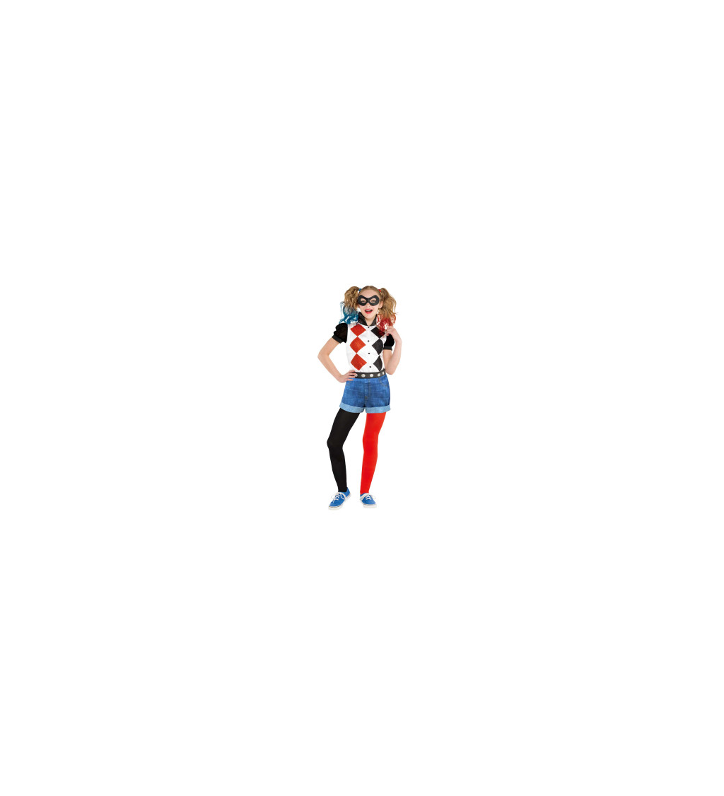 Dívčí kostým - Harley Quinn