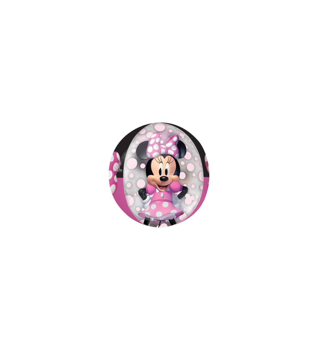 Minnie růžový balón