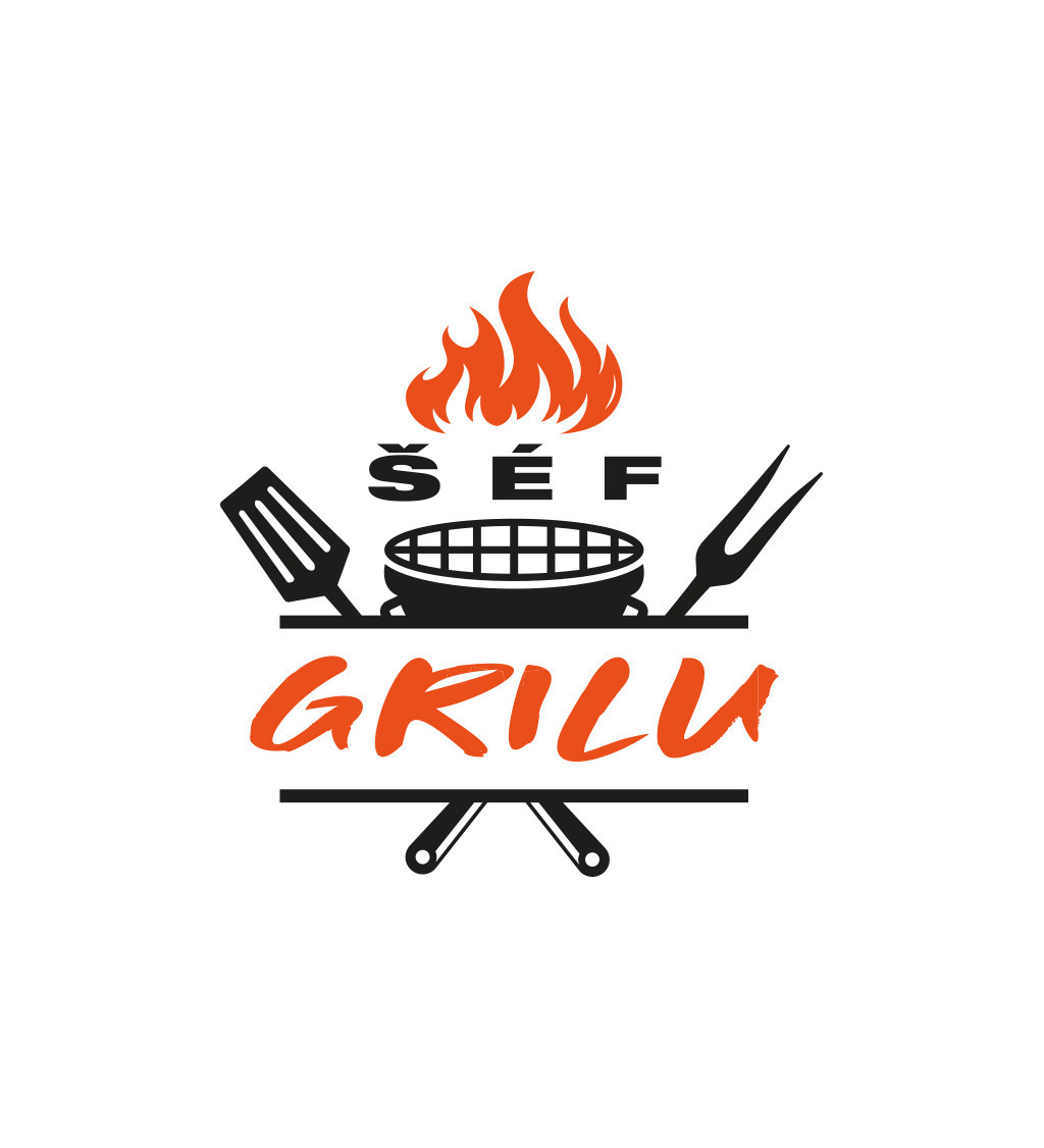 Nažehlovací motiv: Šéf grilu