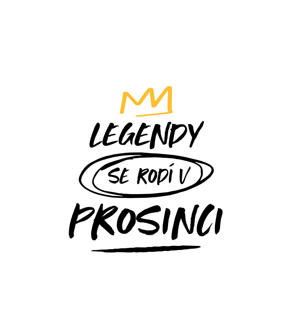 Nažehlovací motiv: Legendy se rodí v prosinci