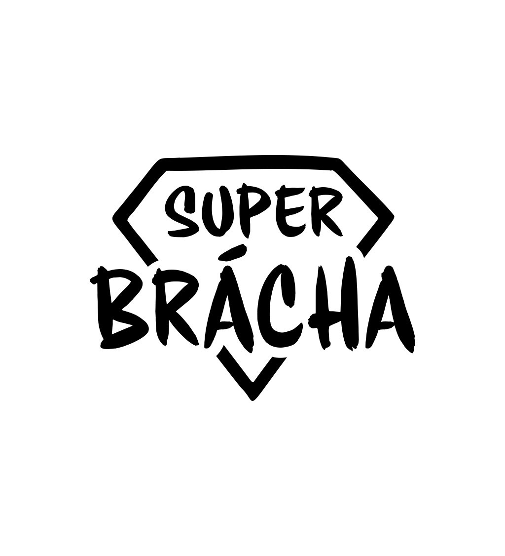 Nažehlovací motiv: Super brácha