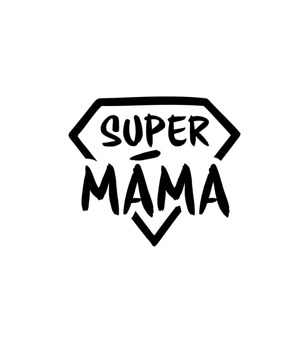 Nažehlovací motiv: Super máma