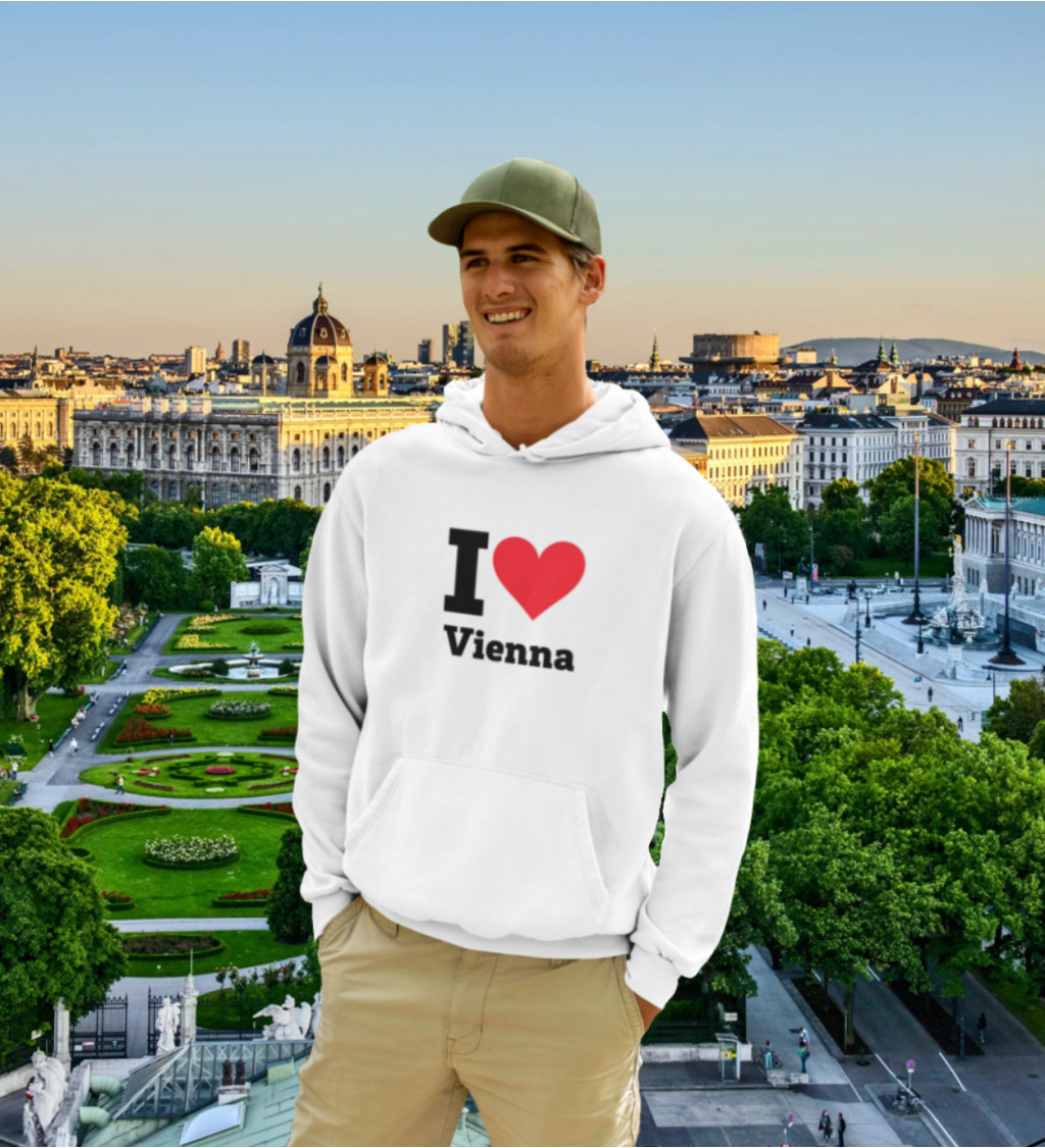 Nažehlovací motiv: I love Vienna
