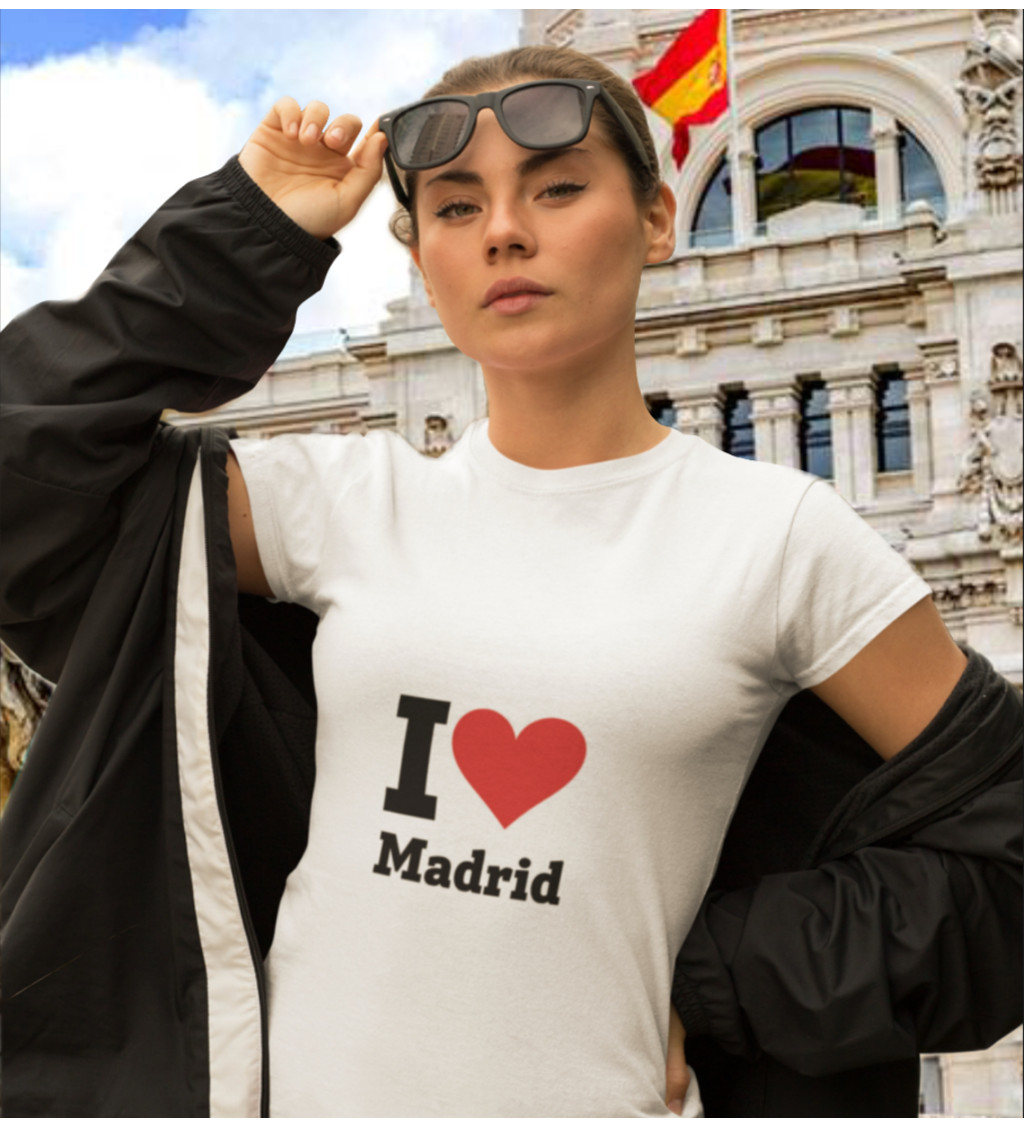 Nažehlovací motiv: I love Madrid