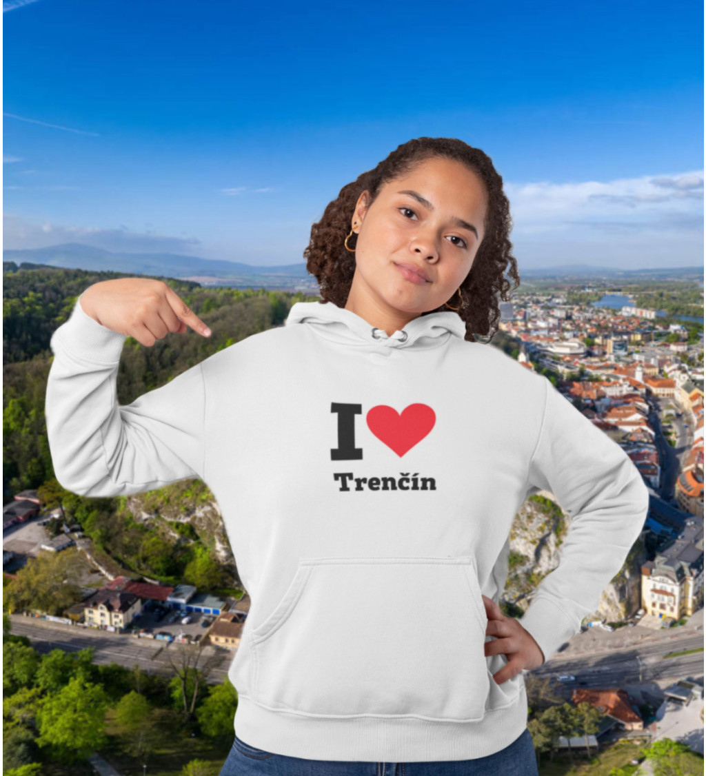 Nažehlovací motiv: I love Trenčín