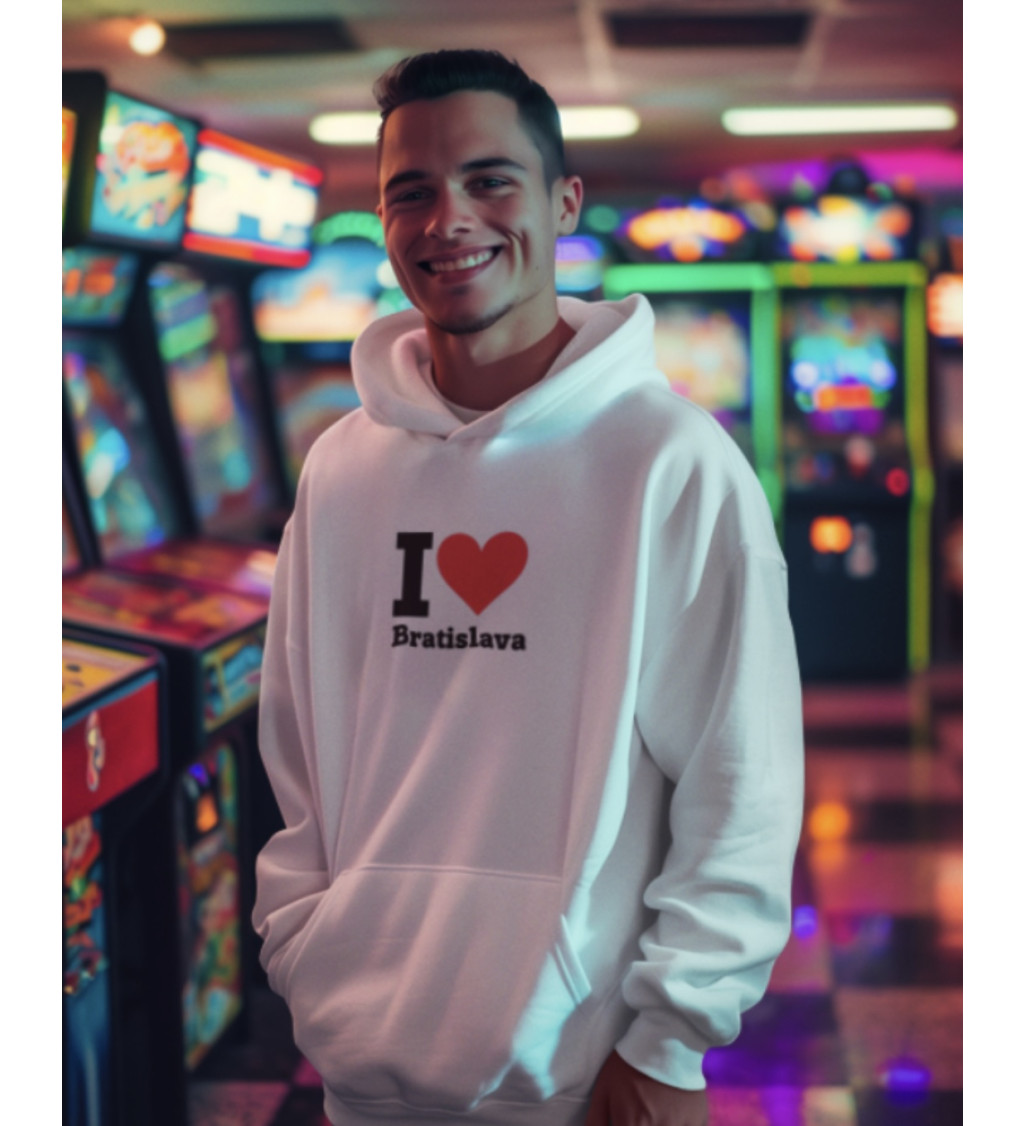 Nažehlovací motiv: I love Bratislava
