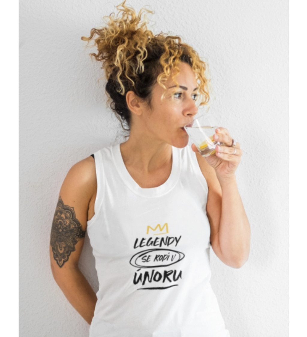 Nažehlovací motiv: Legendy se rodí v únoru