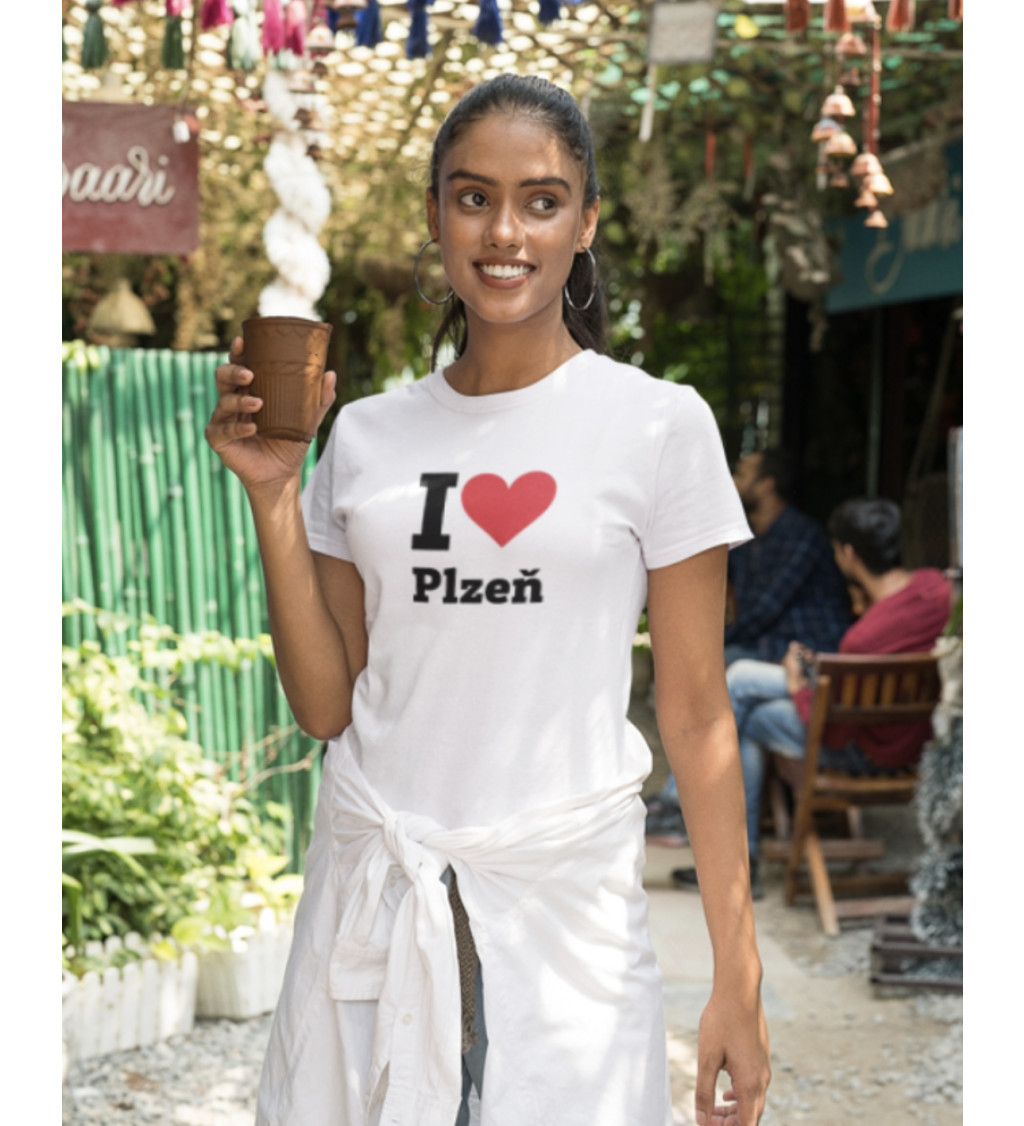 Nažehlovací motiv: I love Plzeň