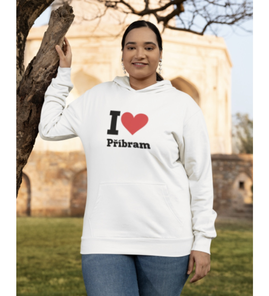 Nažehlovací motiv: I love Příbram