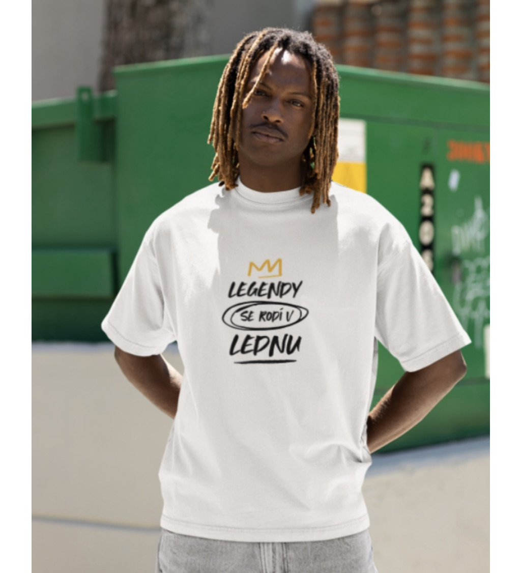 Nažehlovací motiv: Legendy se rodí v lednu