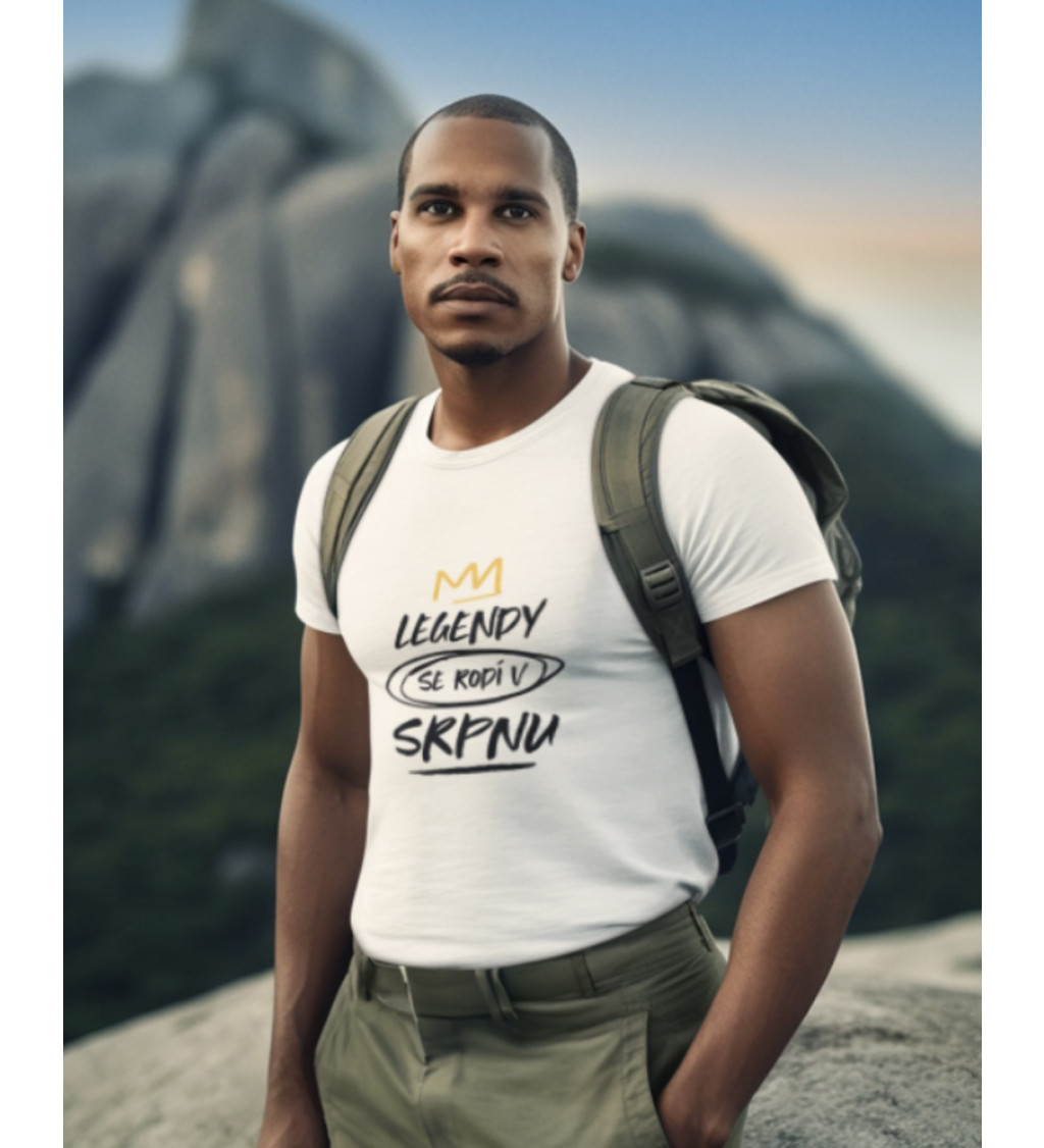 Nažehlovací motiv: Legendy se rodí v srpnu