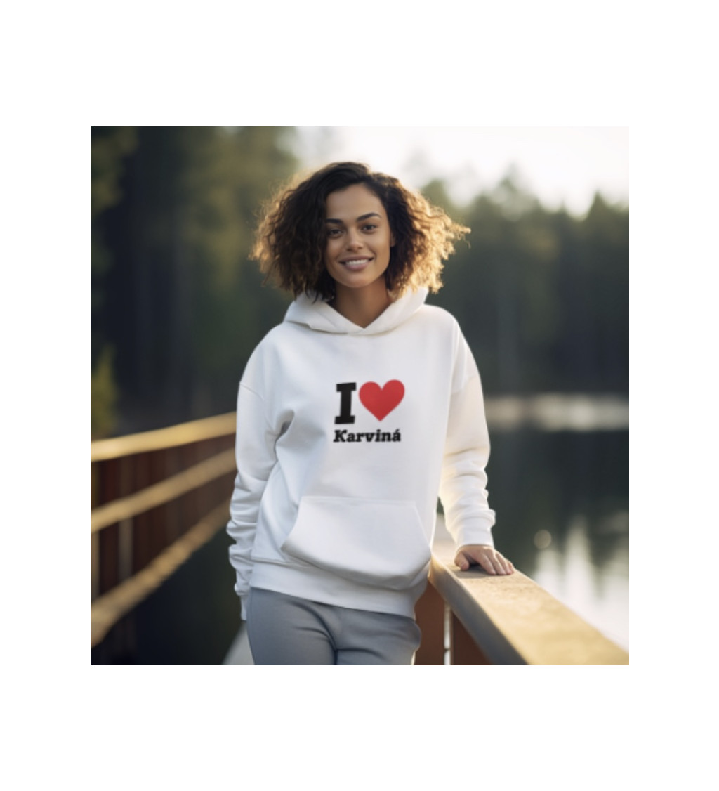 Nažehlovací motiv: I love Karviná