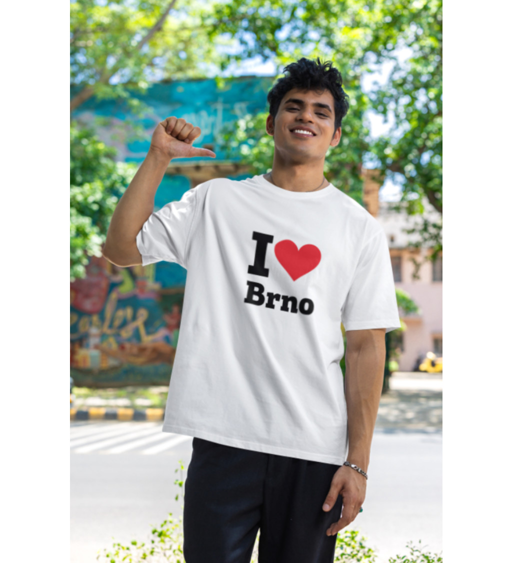 Nažehlovací motiv: I love Brno