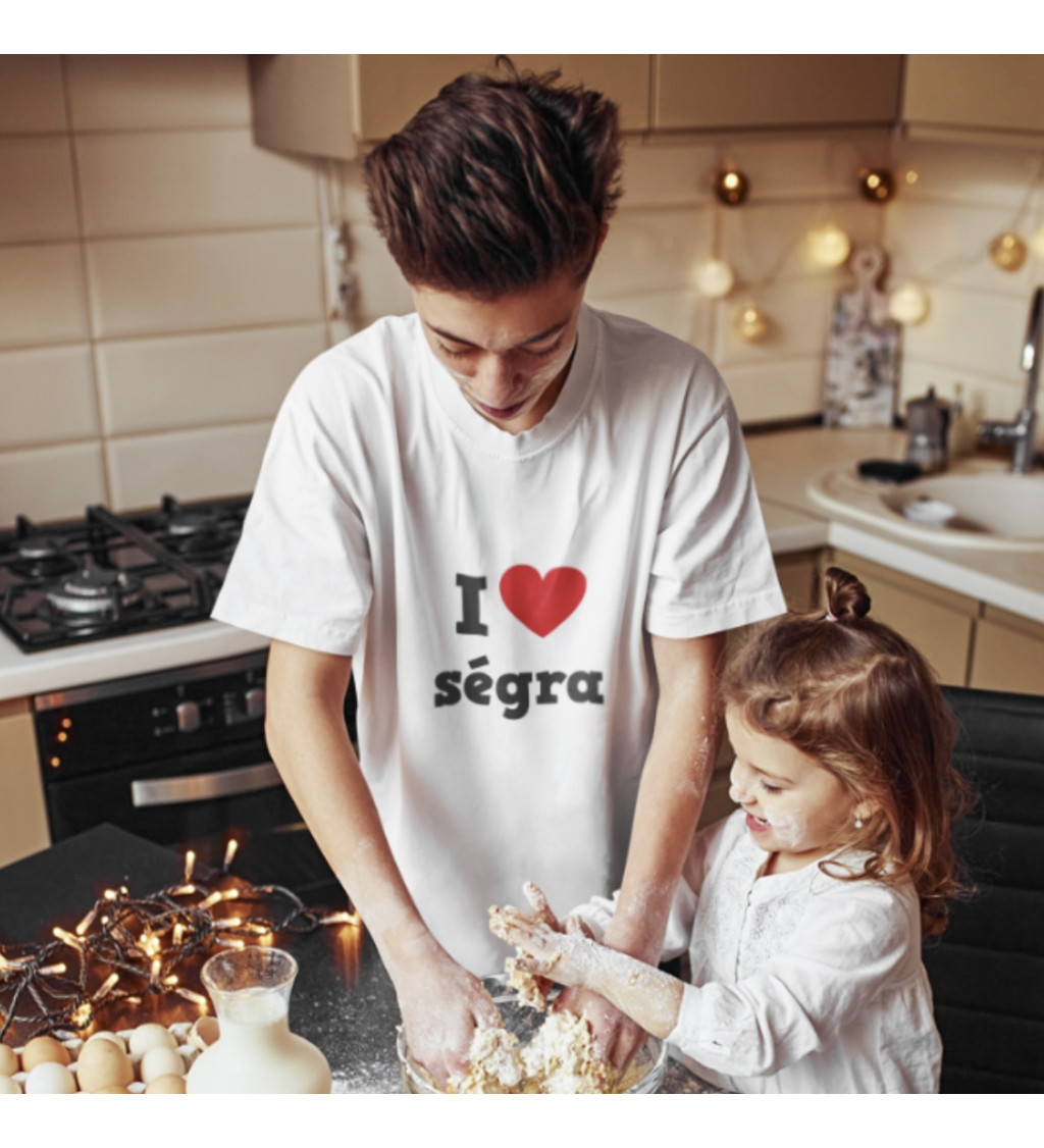 Nažehlovací motiv: I love ségra