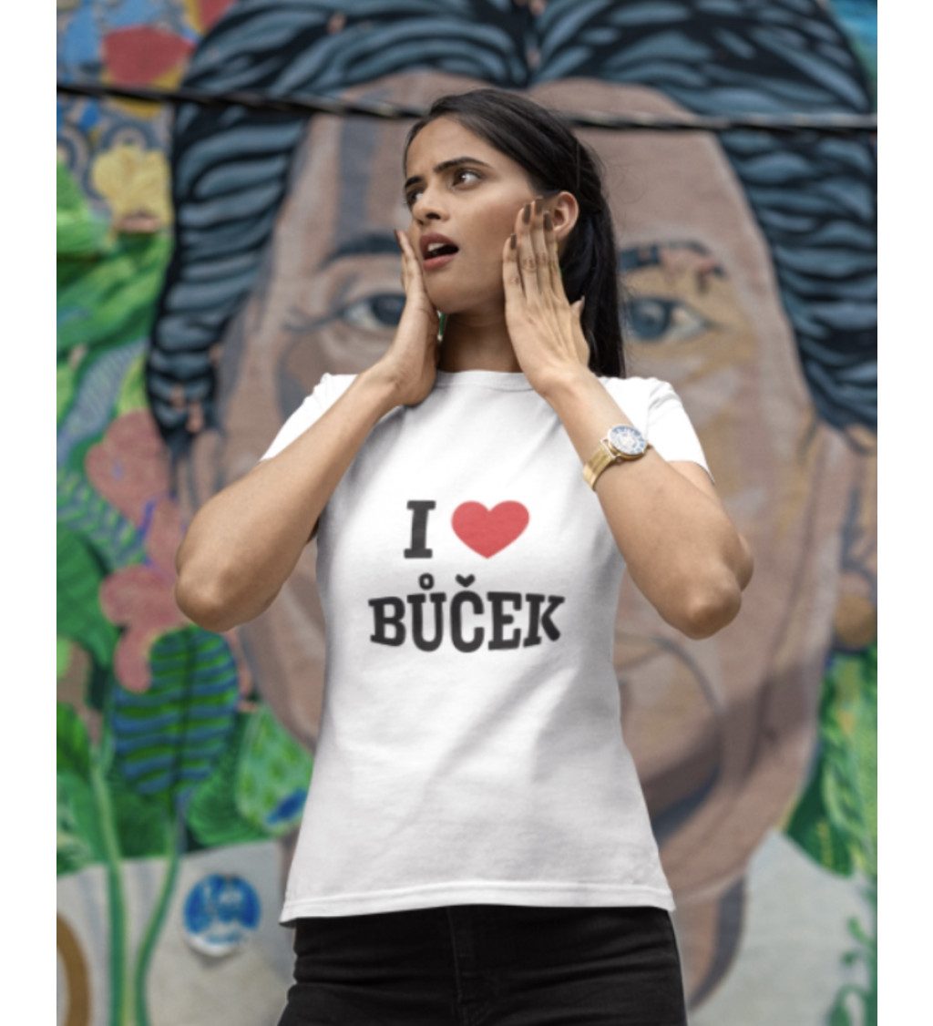 Nažehlovací motiv: I love bůček