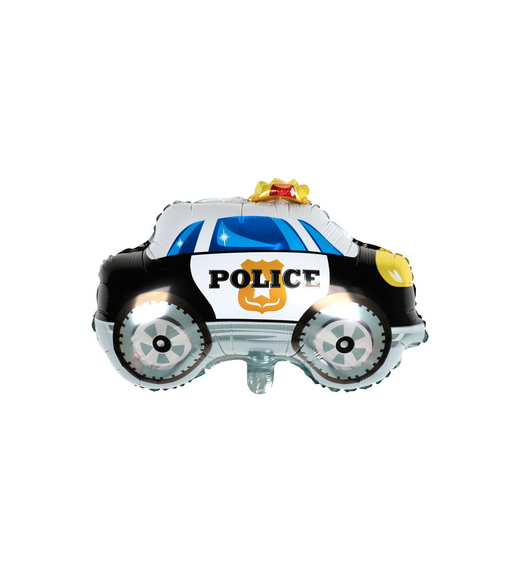 Fóliový balónek Policejní auto 64*46cm