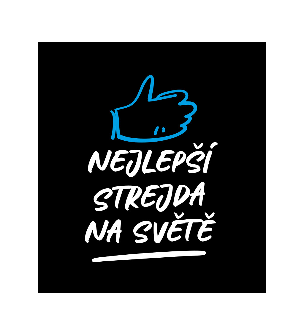 Pánské tričko černé Nejlepší strejda na světě