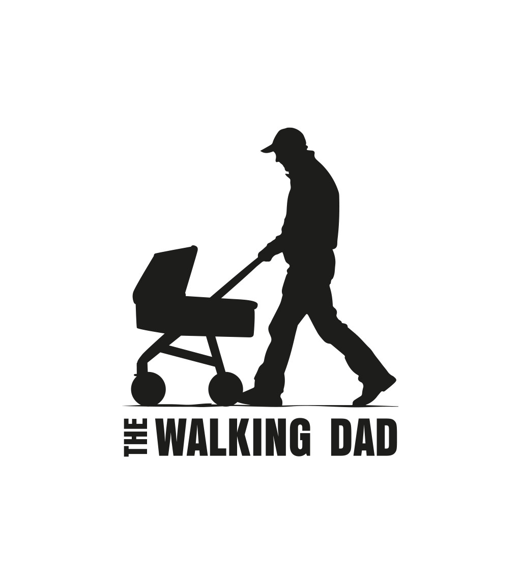 Bílé pánské tričko – The Walking Dad