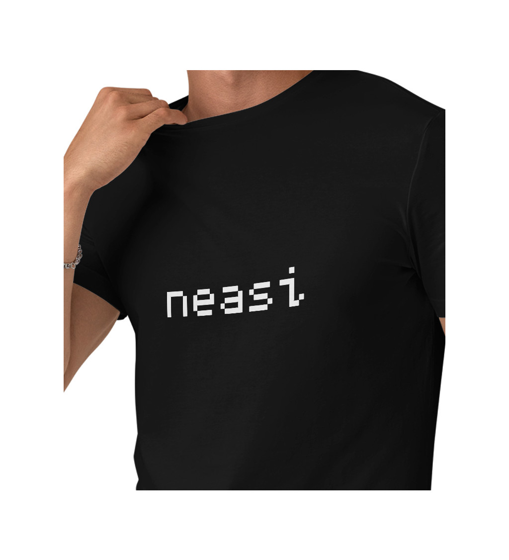 Černé pánské tričko – Neasi