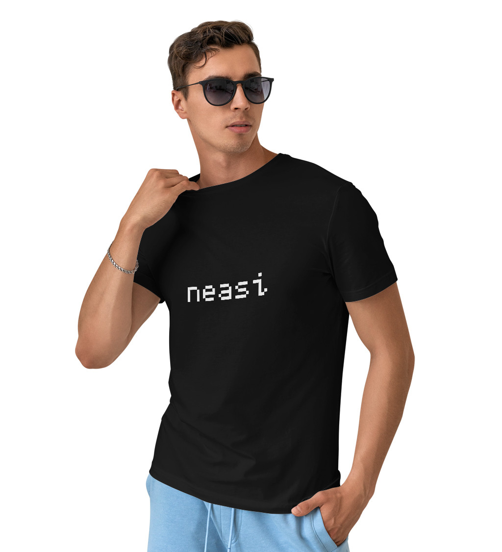 Černé pánské tričko – Neasi