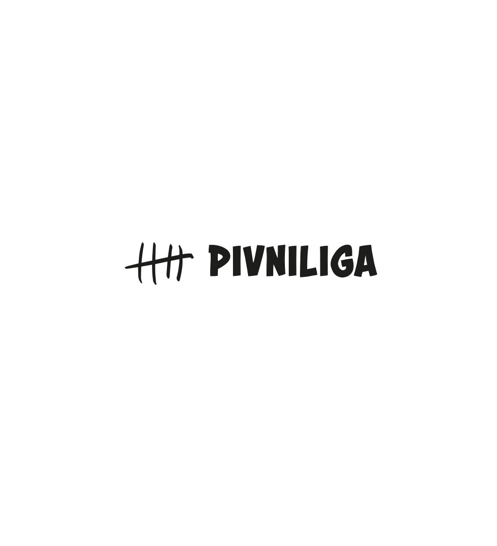 Bílé dámské tričko – Pivní liga
