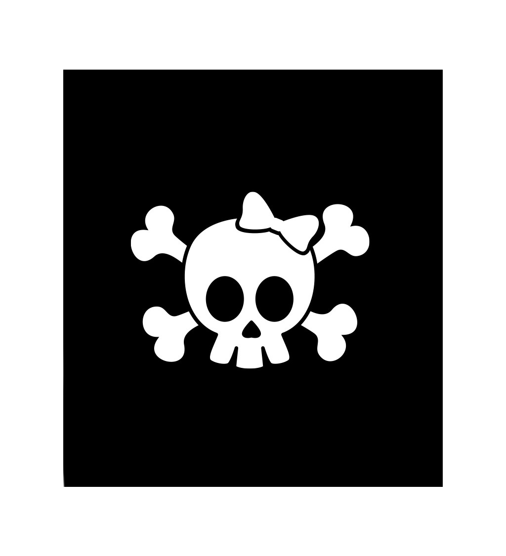 Dámské černé tričko – Halloween Kitty