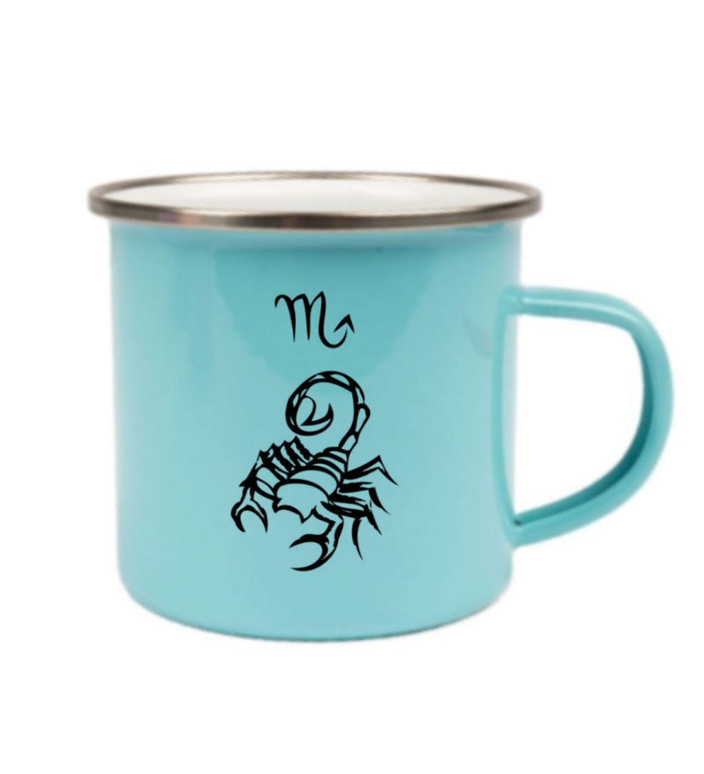 Modrý plecháček – Znamení Štír