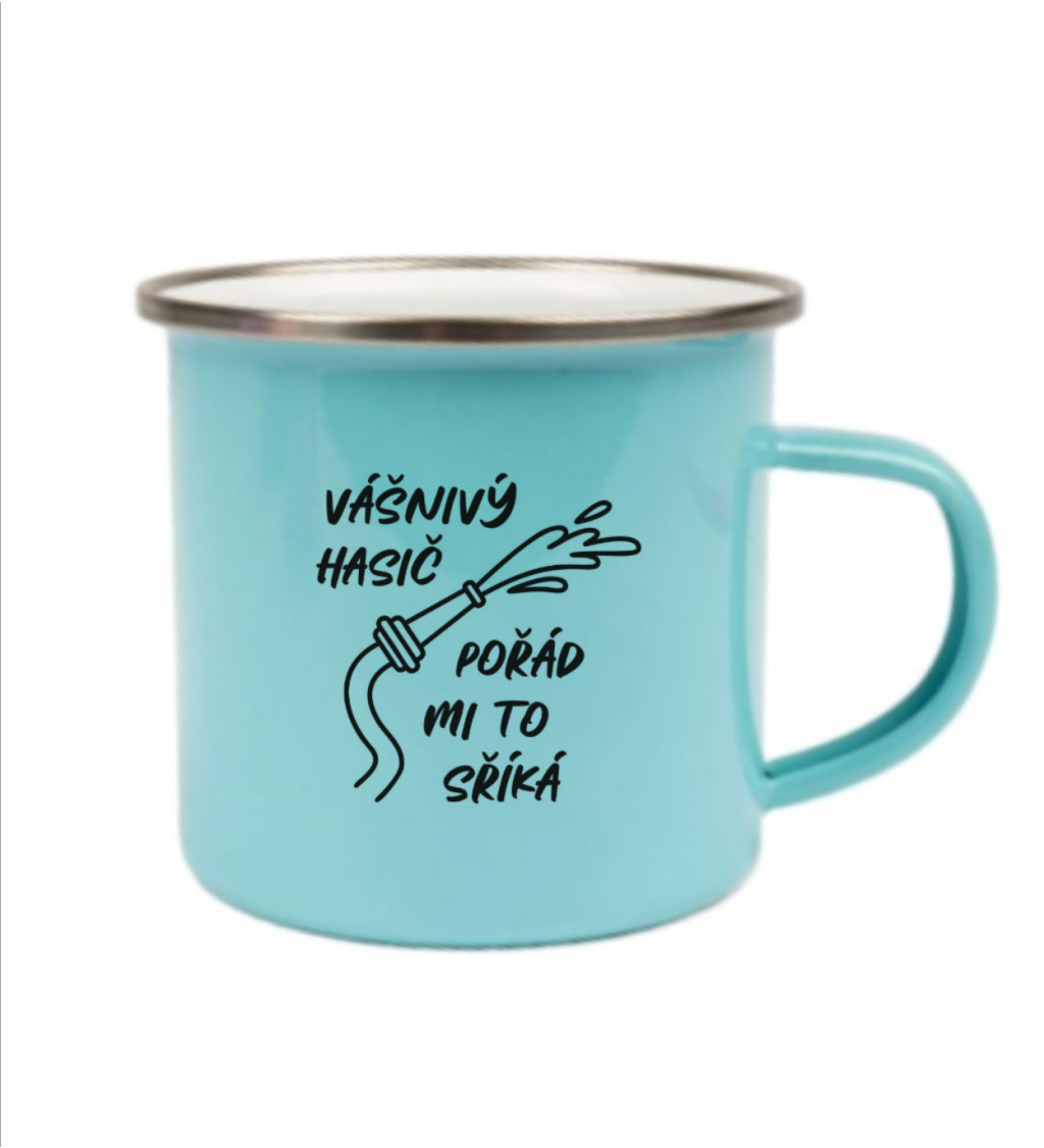 Modrý plecháček – Vášnivý hasič