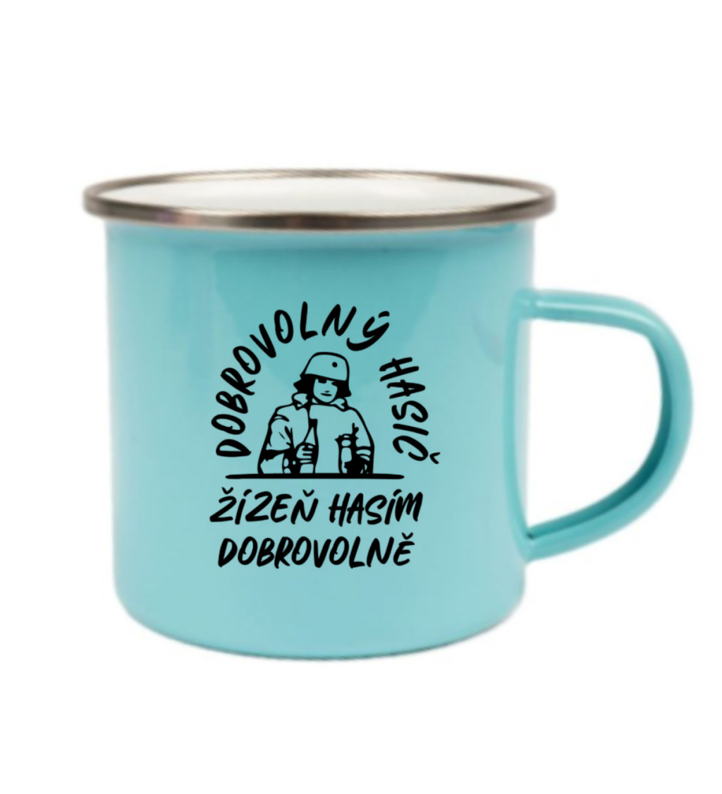 Modrý plecháček – Dobrovolný hasič