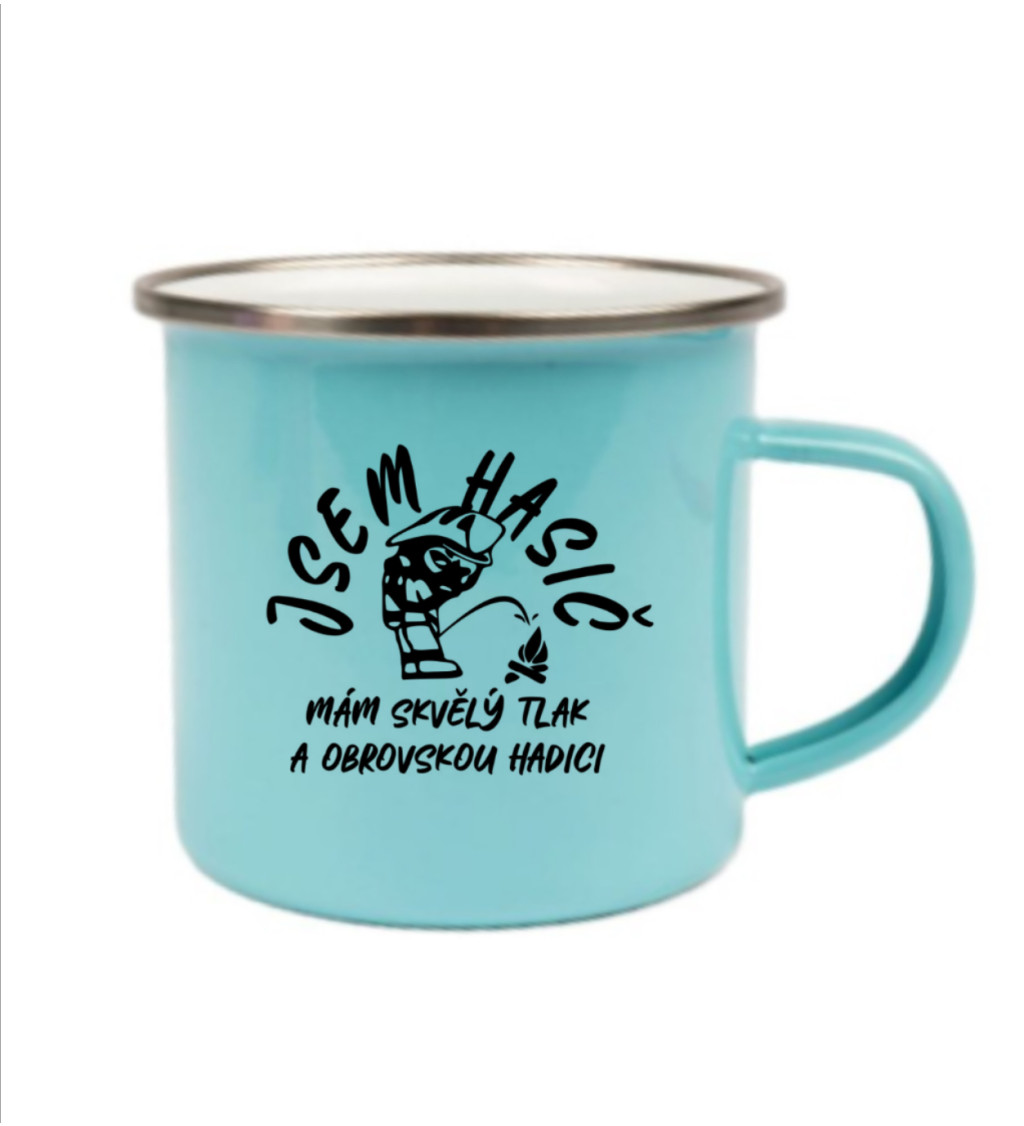 Modrý plecháček – Jsem hasič