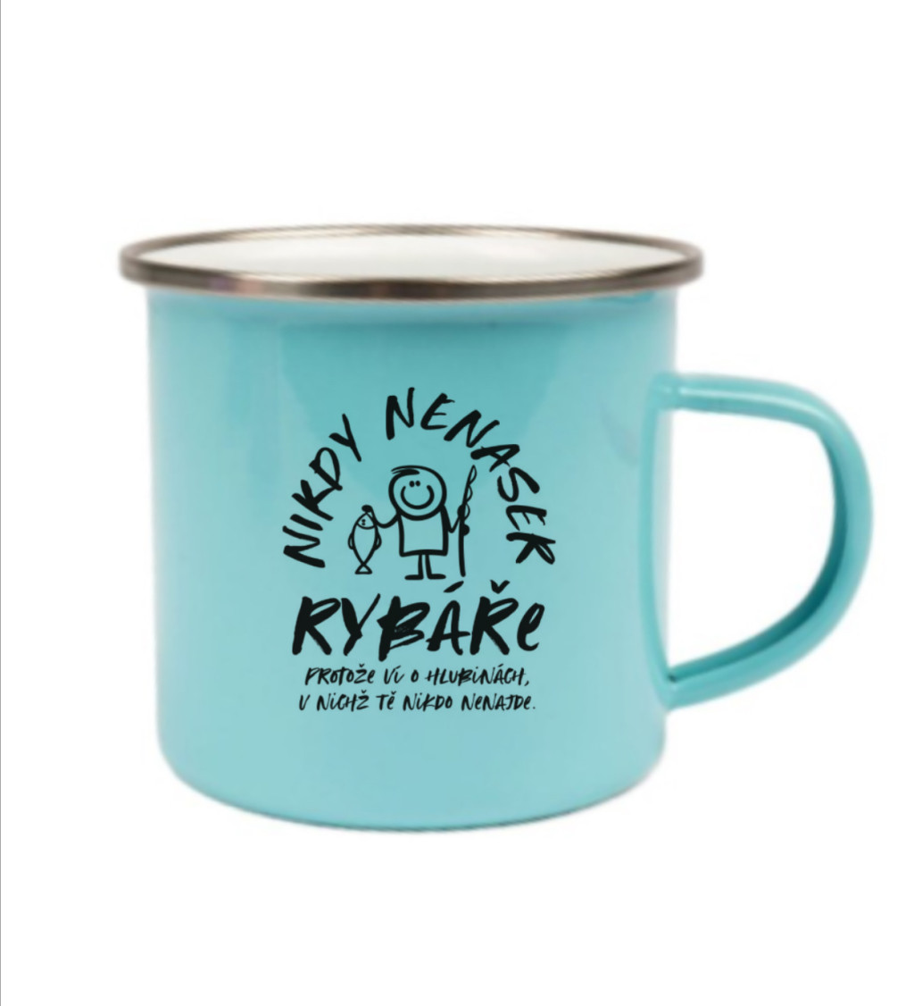 Modrý plecháček – Nikdy nenaser rybáře