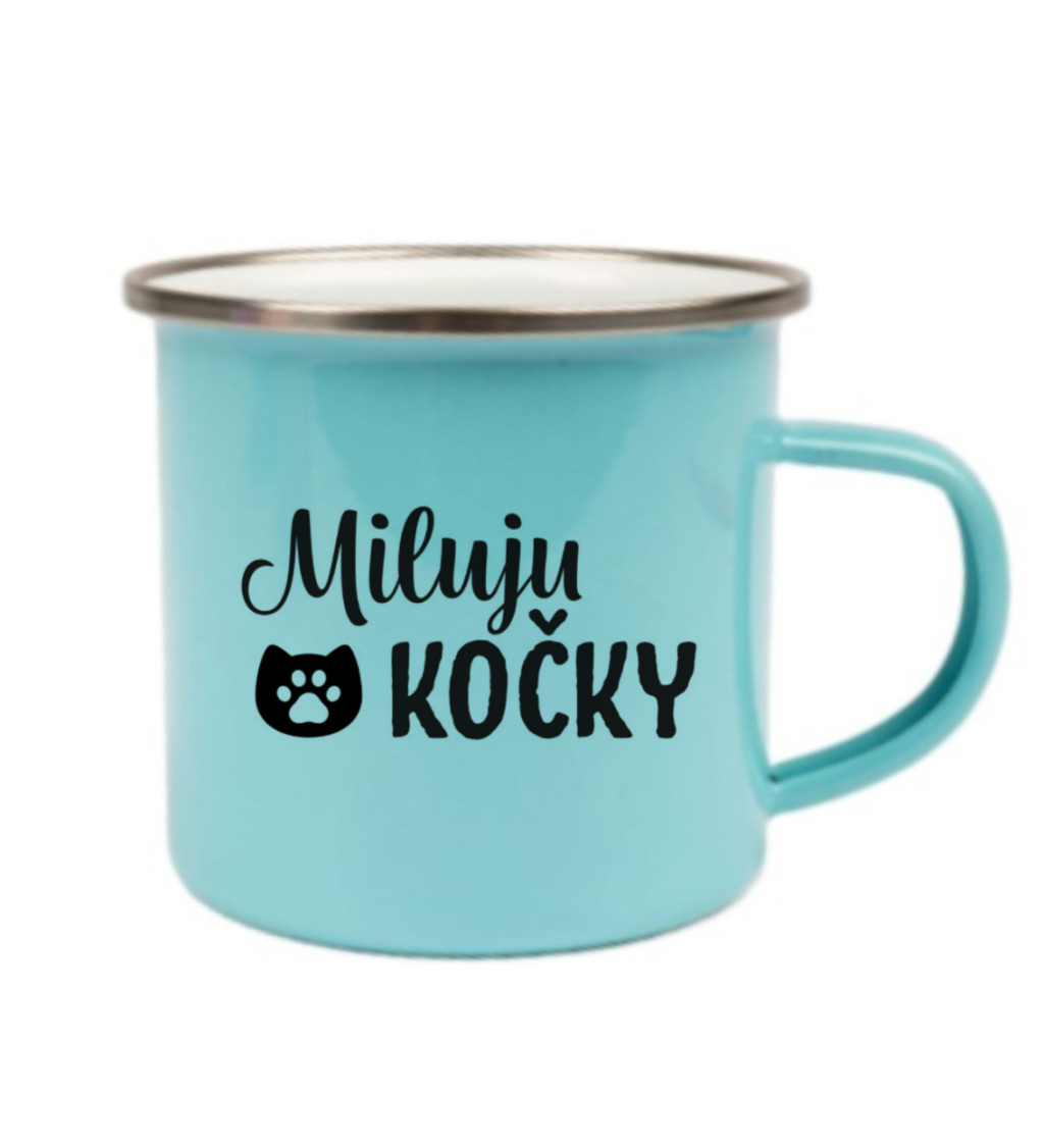Modrý plecháček – Miluju kočky