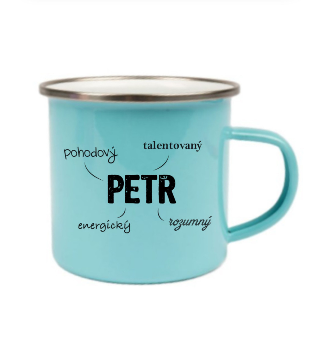 Modrý plecháček – Petr