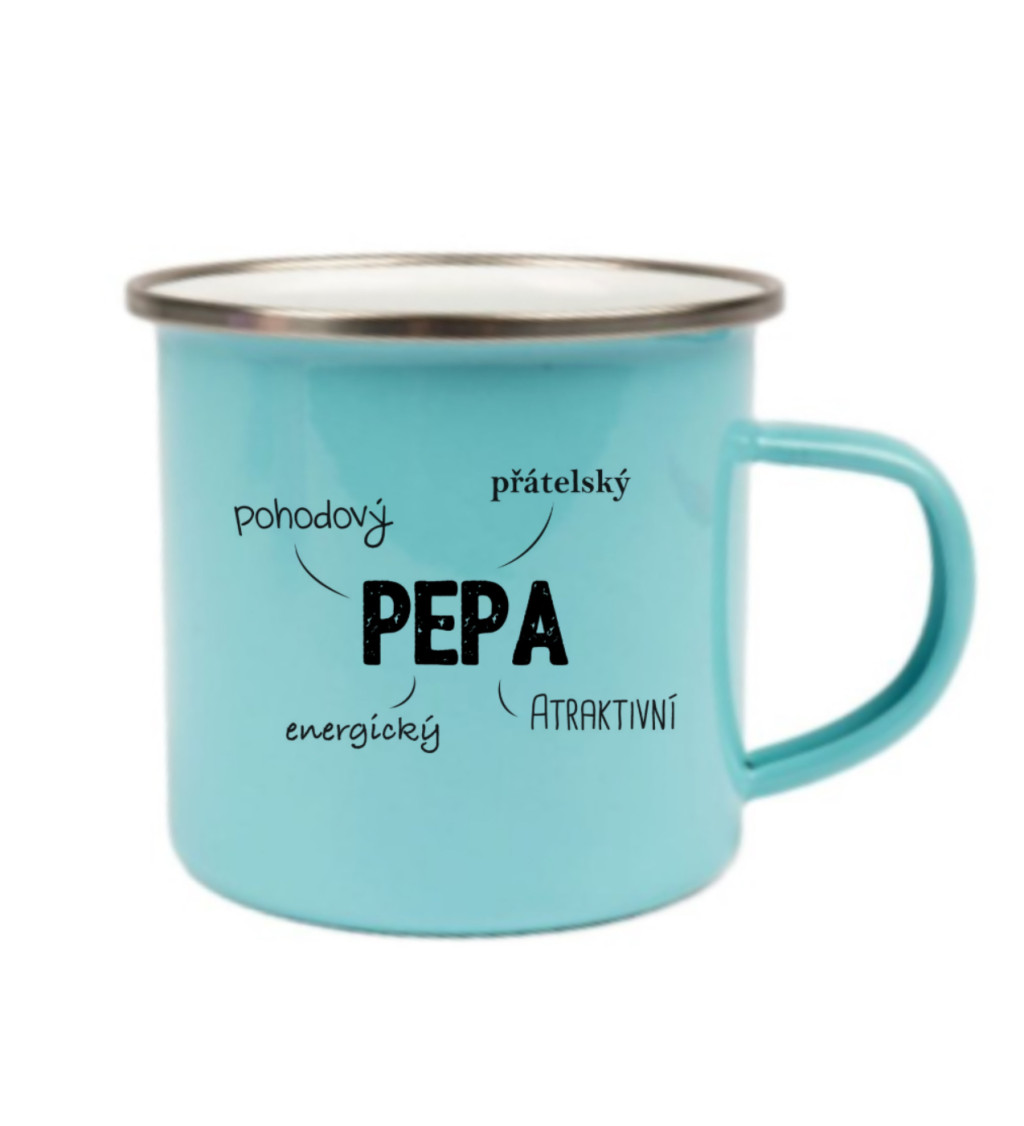 Modrý plecháček – Pepa