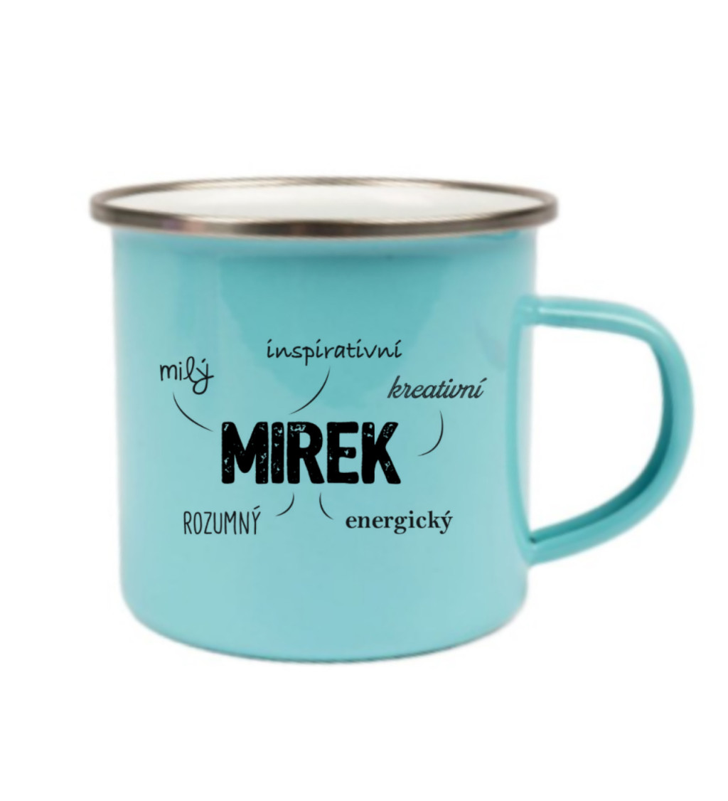 Modrý plecháček – Mirek