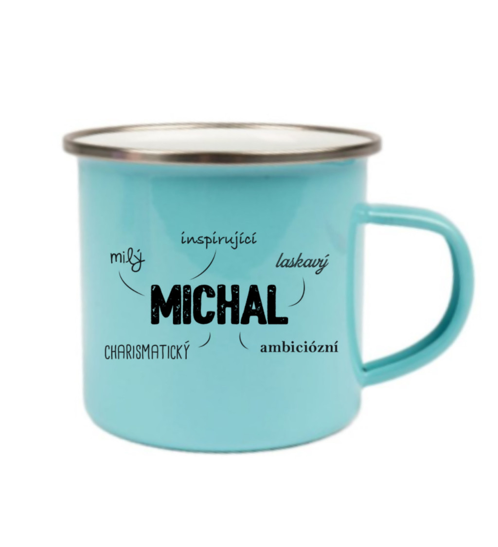 Modrý plecháček – Michal