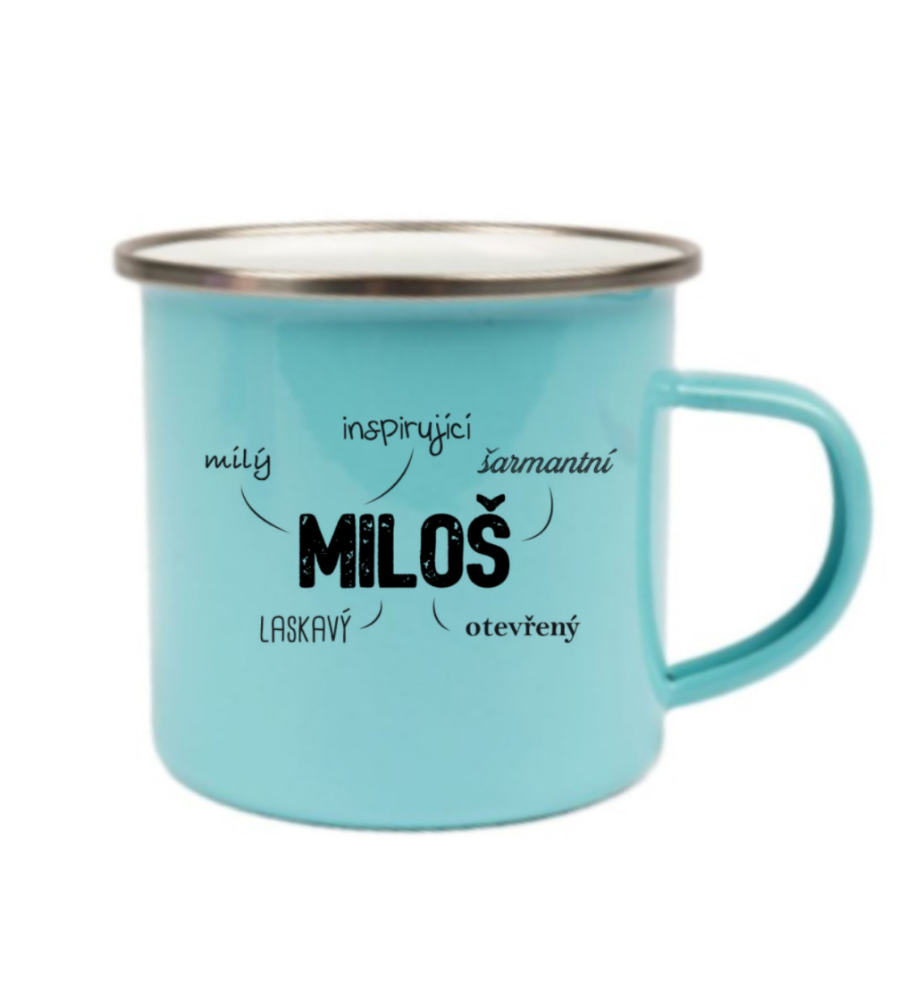 Modrý plecháček – Miloš