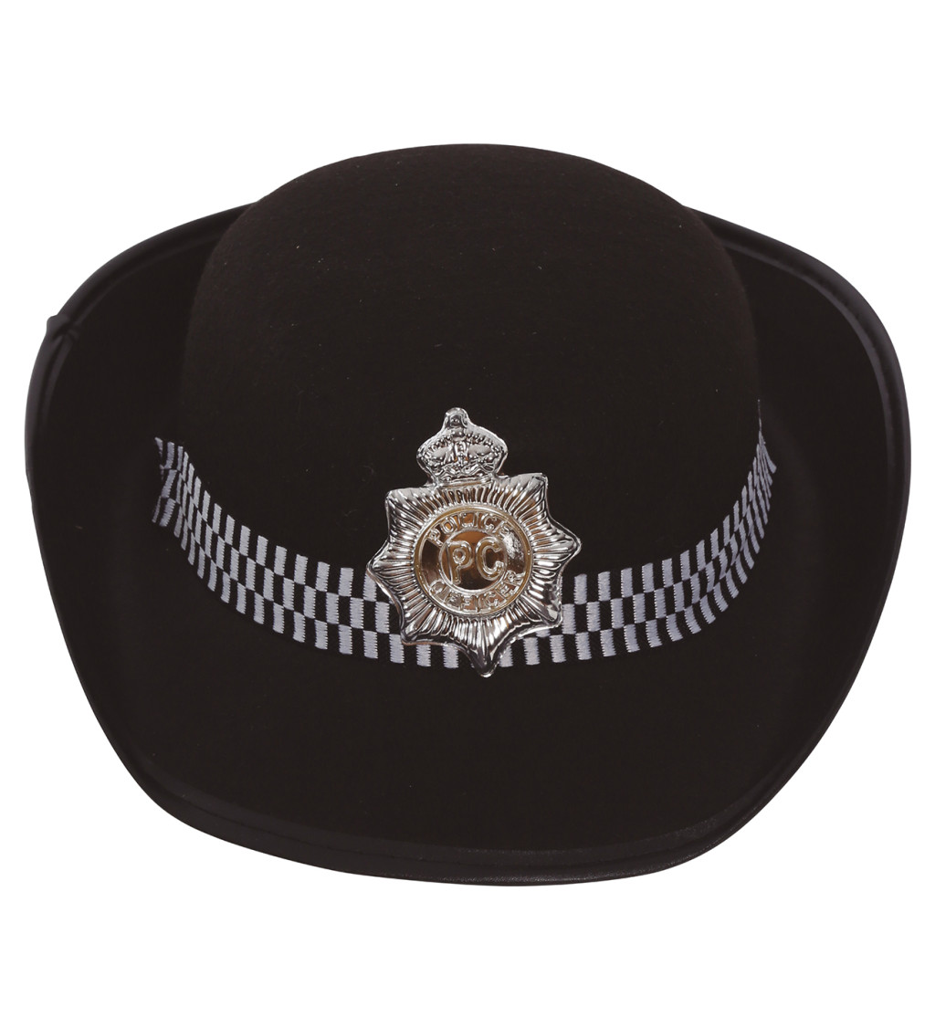 Filcový policajní klobouk