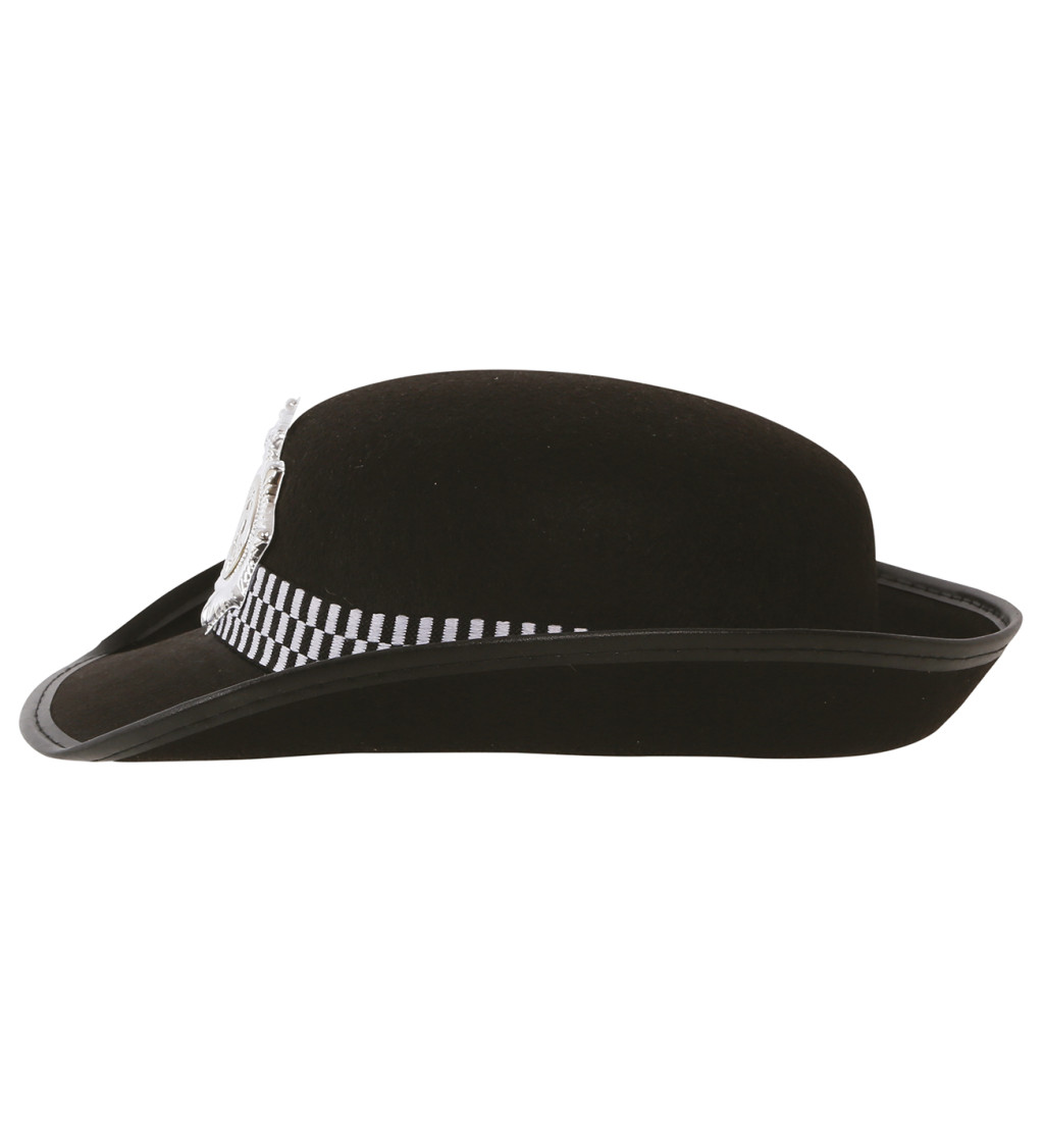 Filcový policajní klobouk