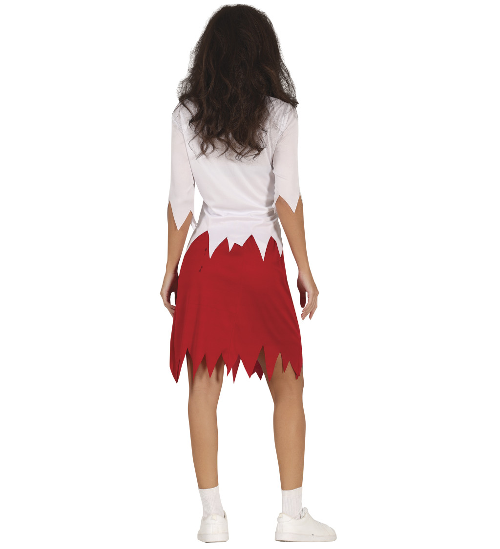 Dámský kostým rugby zombie hráčky