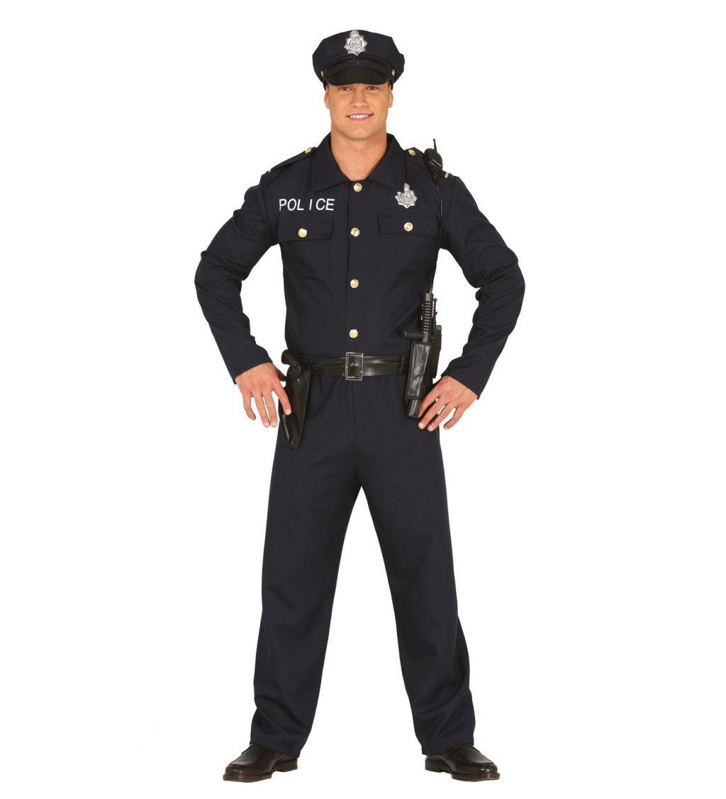Pánský kostým – policejní důstojník