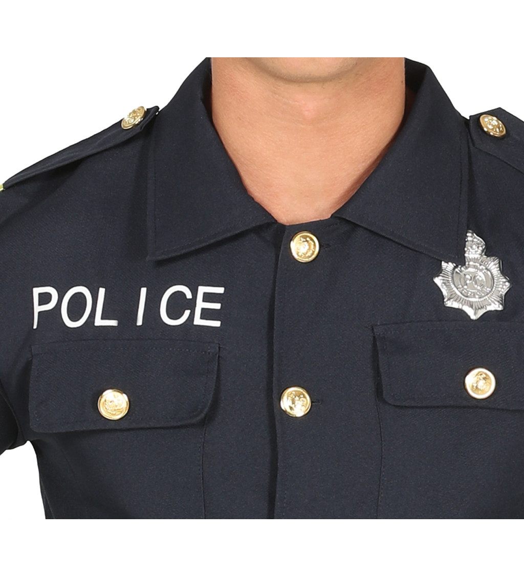 Pánský kostým – policejní důstojník