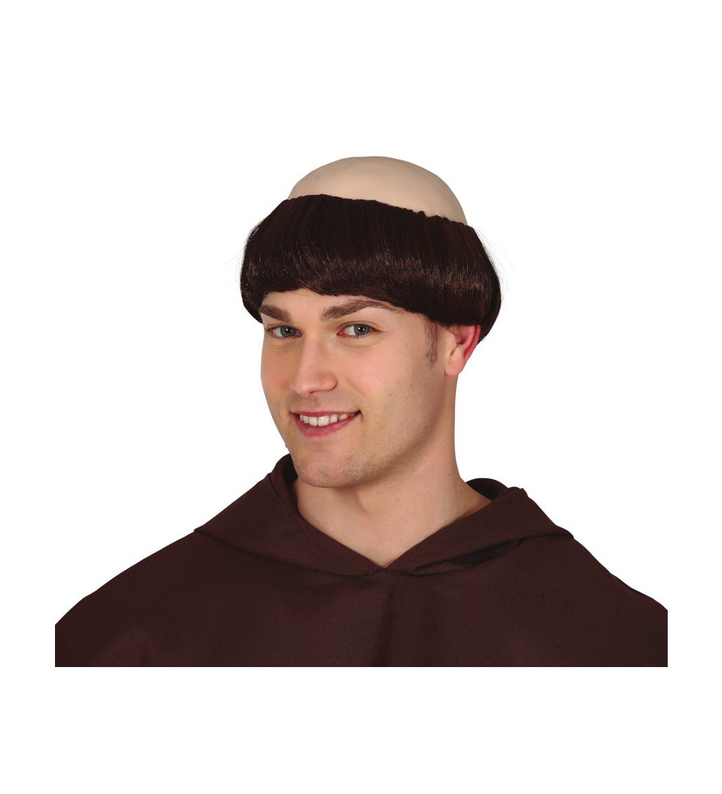 Kostýmová paruka mnich