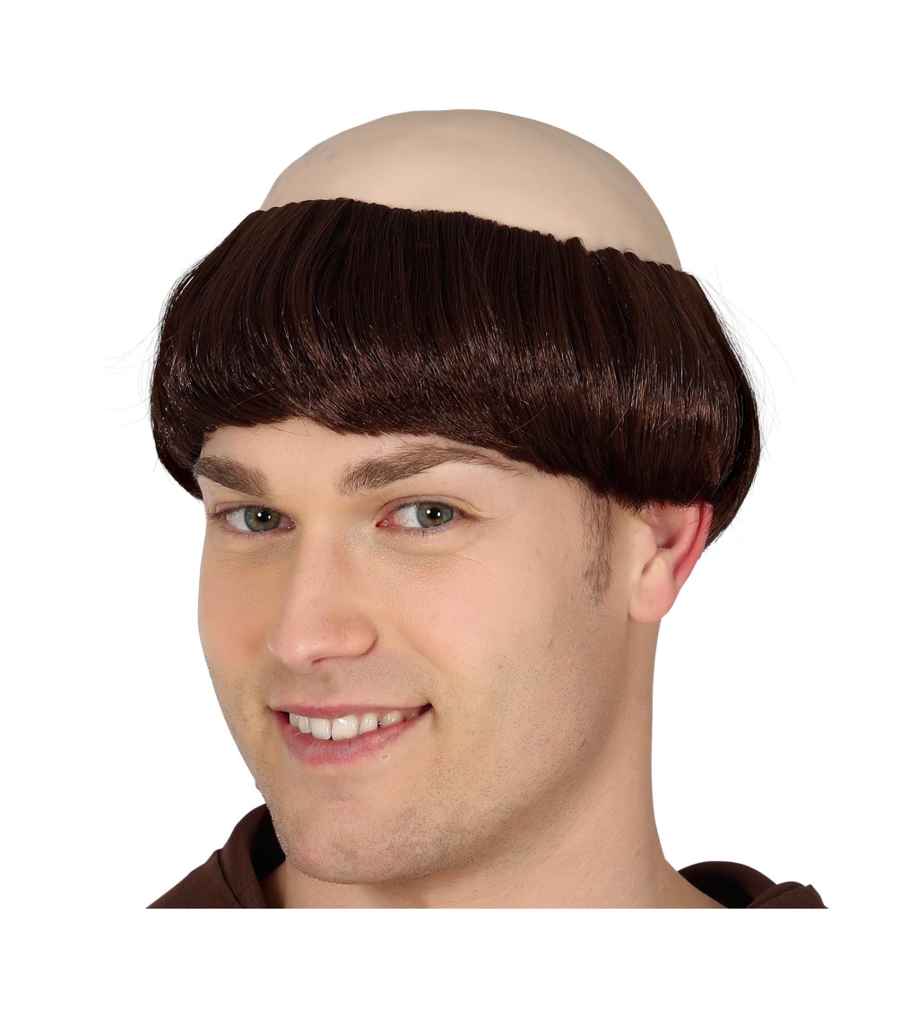 Kostýmová paruka mnich