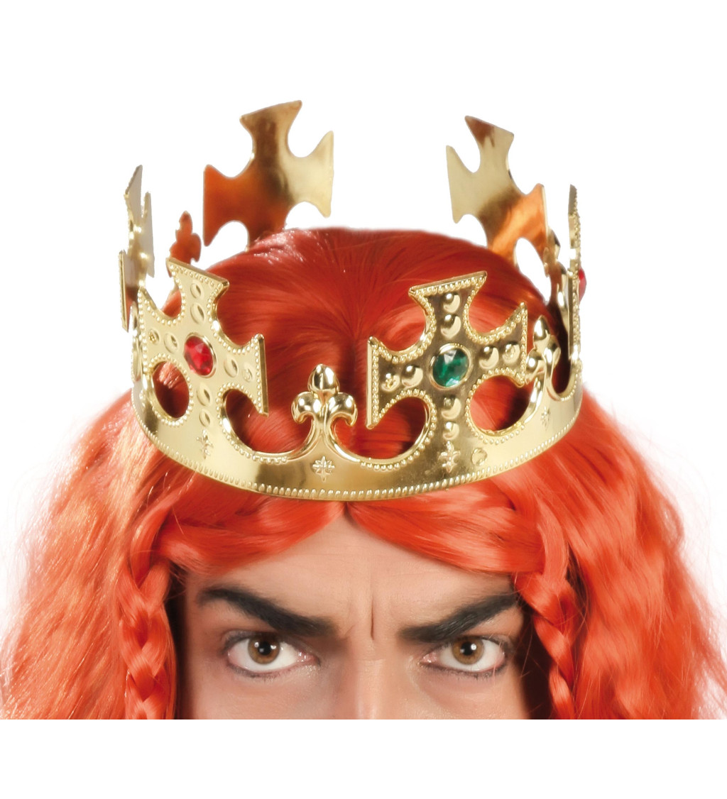 Zlatá královská koruna