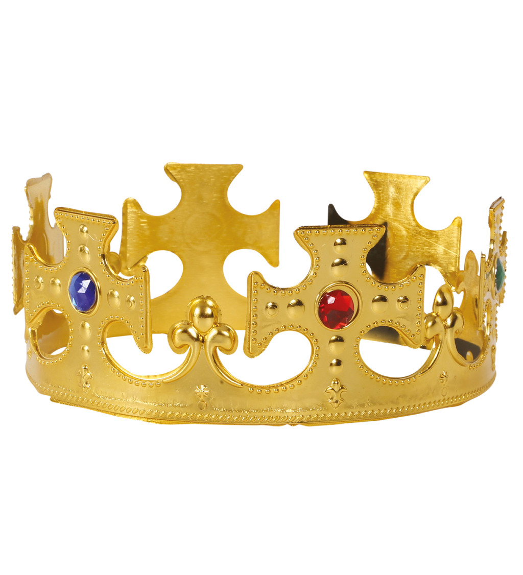 Zlatá královská koruna