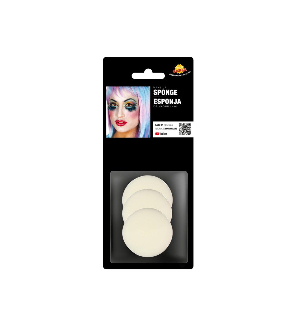 Sada 3 houbiček na make-up