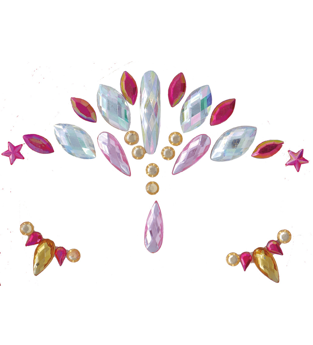 Barevné samolepicí kamínky