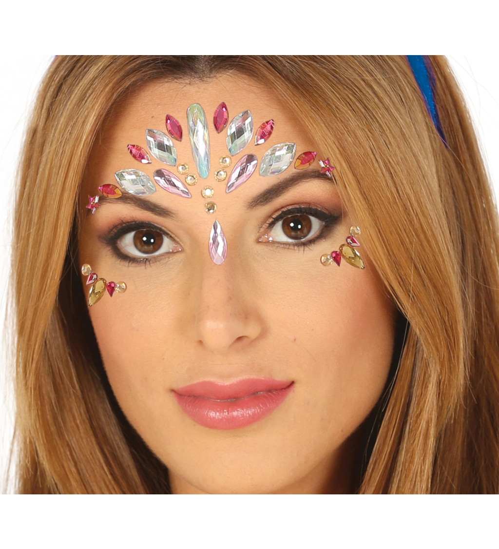 Barevné samolepicí kamínky